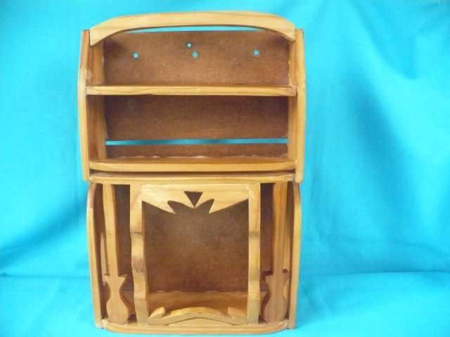 PINE SPICE RACK