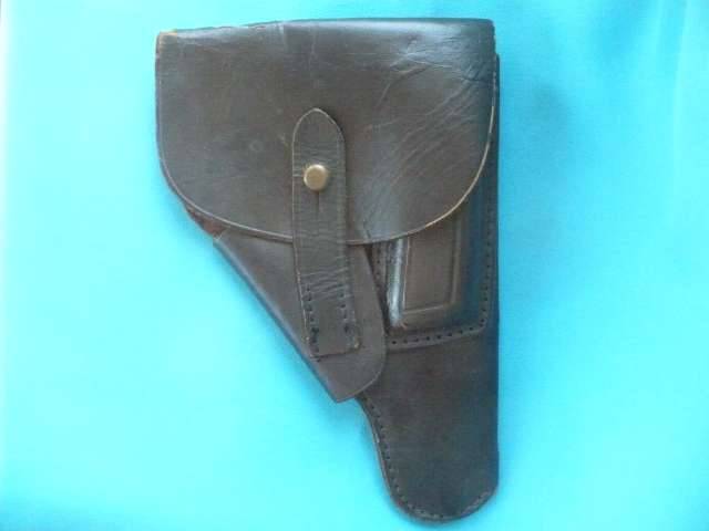 LEATHER   POLICE HOLSTER