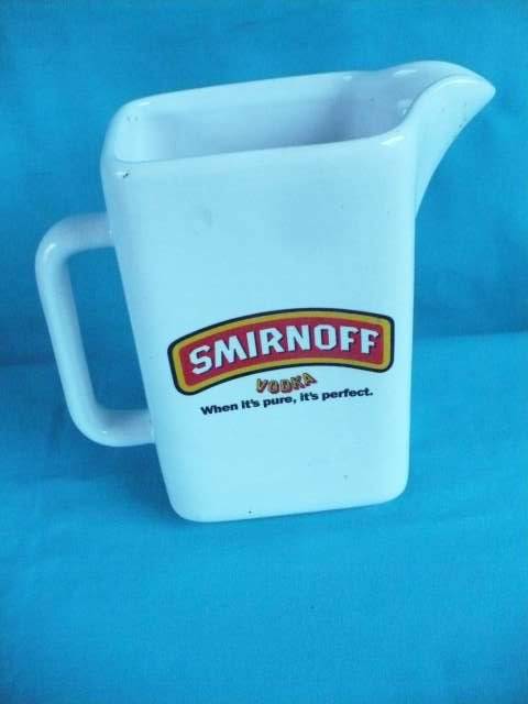 VINTAGE SMIRNOFF VODKA WATER JUG  BY GC WARE  RSA