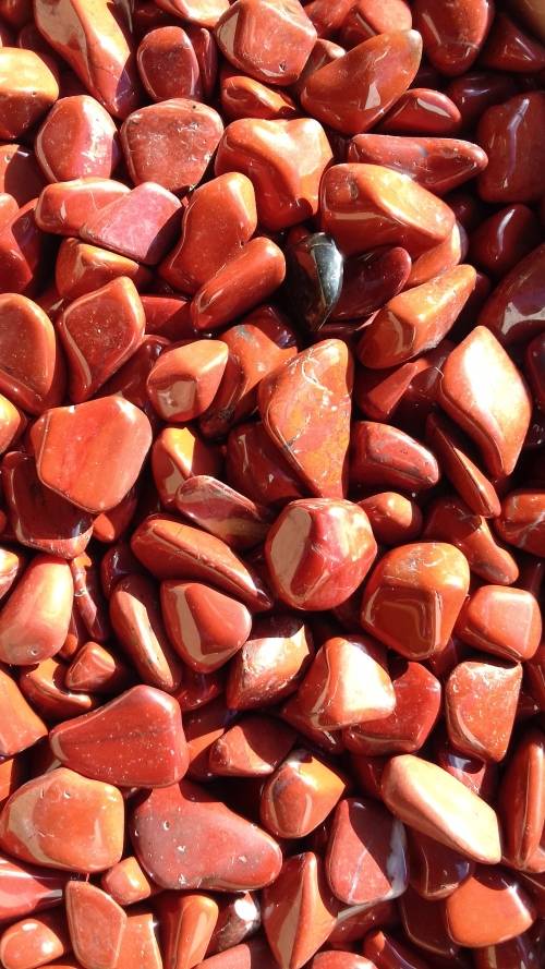 JASPER    TUMBLE POLISHED   (S. AFRICA)