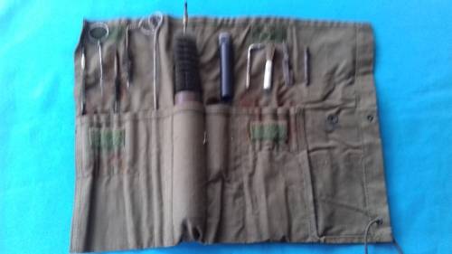 SADF  RIFLE KIT   11  TOOLS WITH BAG