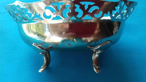 SILVER PLATED SUGAR BOWL   "RMS EDINBURGH CASTLE: