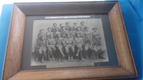 FOUCHE"S  COMMANDO PHOTOGRAPH  1914