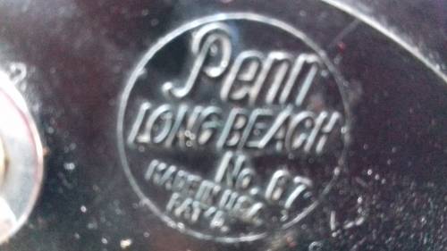 PENN LONGBEACH No. 67 FISHING REEL
