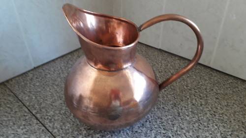 DE KLERK   LARGE COPPER JUG  HEIGHT 29 CM