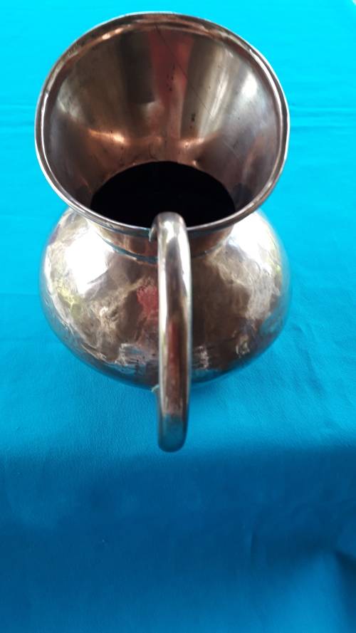 DE KLERK    COPPER JUG  HEIGHT  17.2 CM