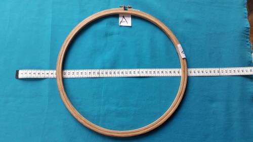 WOOD  EMBROIDERY HOOP   29 CM