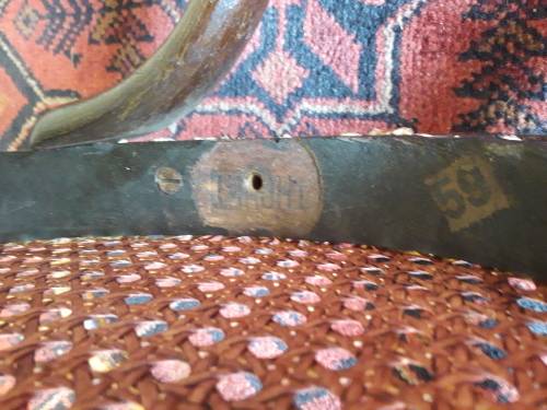 ANTIQUE "THORET"  CHILDS' BENTWOOD & RATTAN  ROCKING CHAIR
