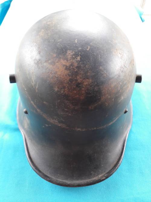 WW11 GERMAN POLIZEI STEEL HELMET
