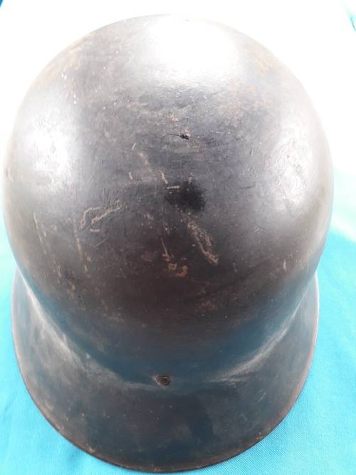 WW11 GERMAN POLIZEI STEEL HELMET