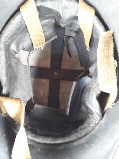 WW11 GERMAN POLIZEI STEEL HELMET
