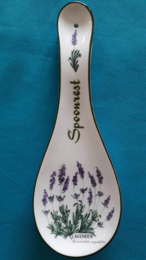WIESENTHAL  "LAVENDER"  SPOON REST