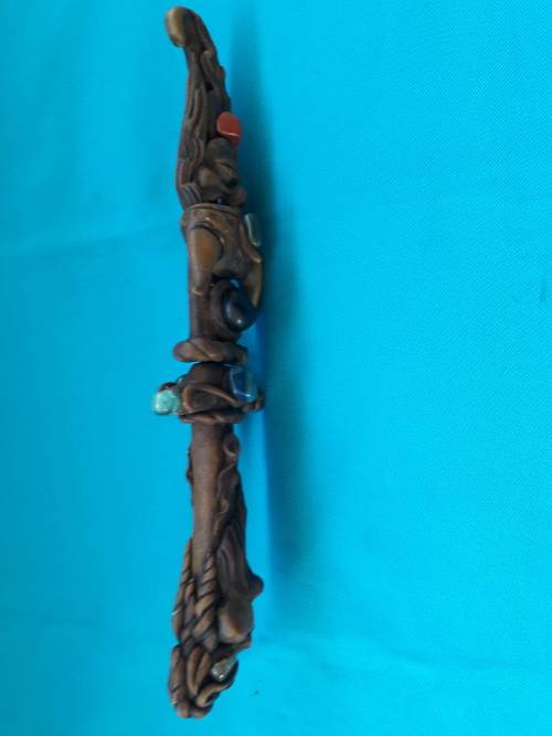VINTAGE BRAZILIAN CRAFTED DAGGER IN SHEATH