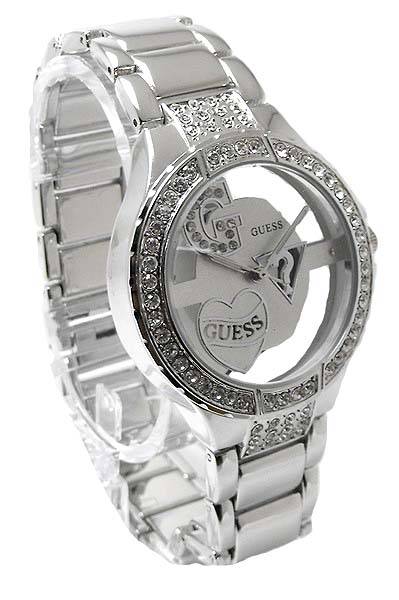 GUESS LADIES SILVER WATCH   ##BRAND NEW##