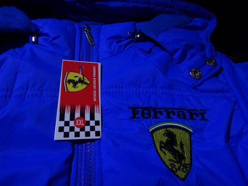 BOYS ORIGINAL FERRARI JACKET AGE6-7  ##BRAND NEW##