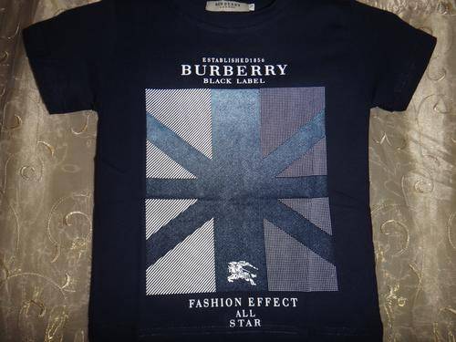 KIDS BURBERRY T-SHIRT BLUE ##BRAND NEW##