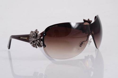 ORIGINAL BVLGARI LADIES SUNGLASSES IN BOX BROWN BV6064  ##BRAND NEW##