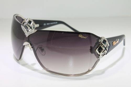 ORIGINAL CHOPARD LADIES SUNGLASSES IN BOX BLACK SCH999 ##BRAND NEW##