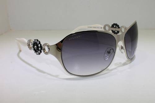 ORIGINAL BVLGARI LADIES SUNGLASSES IN BOX WHITE BV6098B ##BRAND NEW##