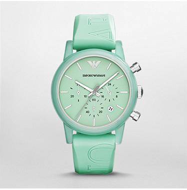LADIES CLASSIC EMPORIO ARMANI CHRONOGRAPH WATCH AR1057 ##BRAND NEW##