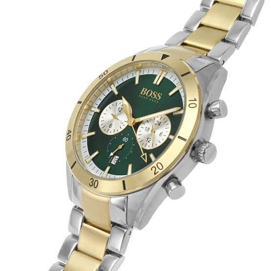 Mens Hugo Boss Santiago 2tone Chronograph Watch 1513872 ##BRAND NEW##