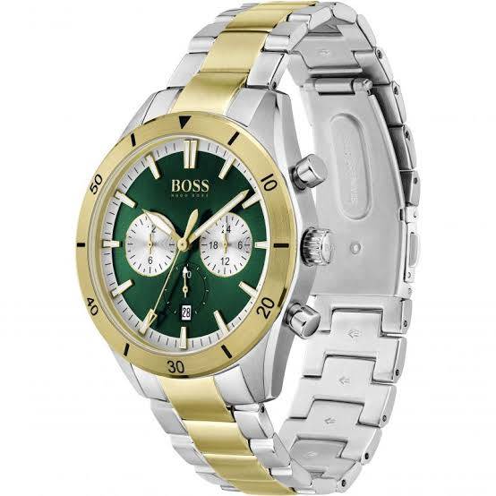 Mens Hugo Boss Santiago 2tone Chronograph Watch 1513872 ##BRAND NEW##