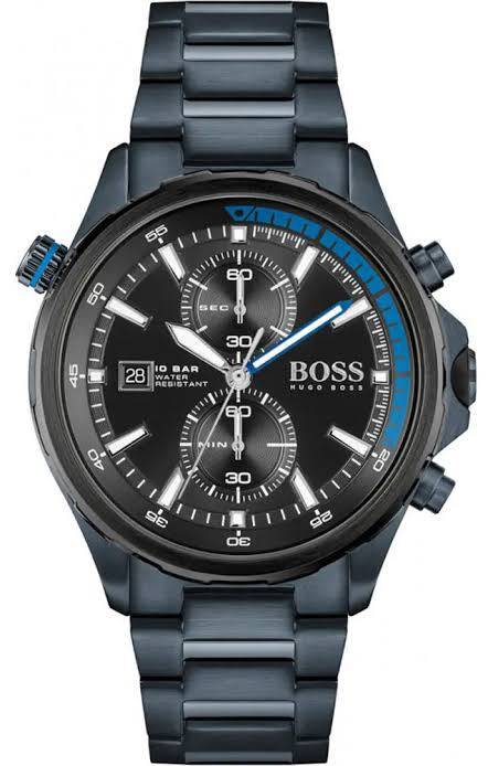 MENS HUGO BOSS CHRONOGRAPH GLOBETROTTER WATCH 1513824 ##BRAND NEW##l