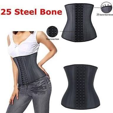 25 steel bone waist trainers