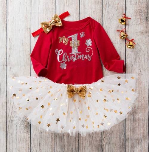 My first chrismast baby clothing set