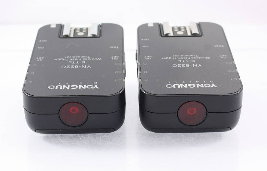 Wireless Flash Trigger x 2 For Canon - Yongnuo YN622C Transceiver