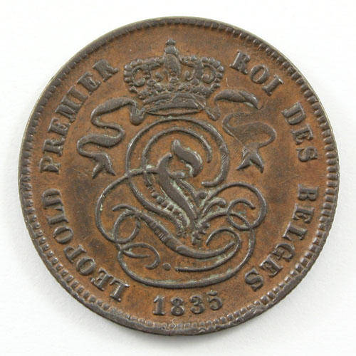 Belgium 2 Centimes 1835