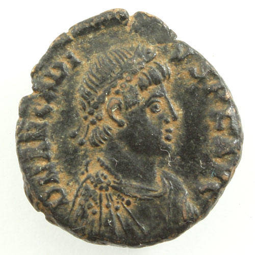 Arcadius (383 AD -  May 408 A.D) Roman Imperial Bronze Coin