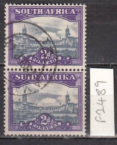 Union Pair of 2d Union Building Stamps