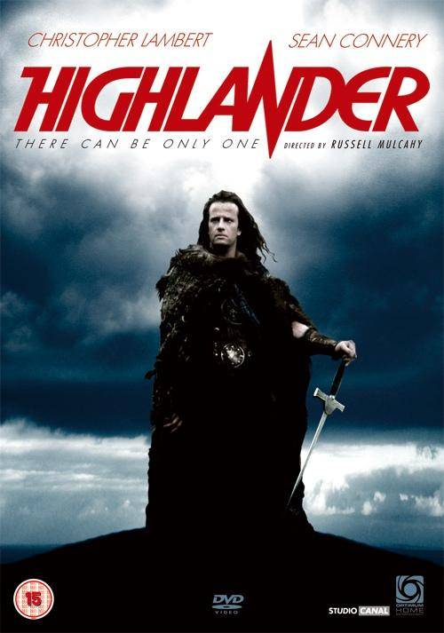 HIGHLANDER- CHRISTOPHER LAMBERT, SEAN CONNERY