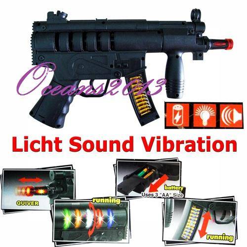 Electric Kids Toy gun pistol rifle sound light machine gun