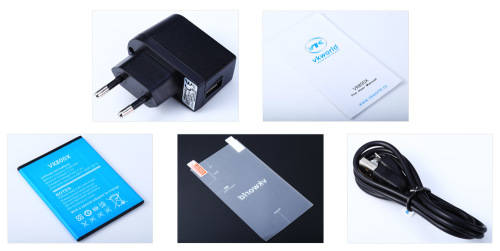 VKWORLD VK800X, Quad Core 1.3GHz CPU, 3G, Android v5.1. Lollipop, - Silver