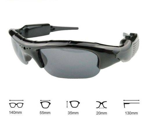 HD 720P Glasses Hidden Eyewear Spy Camera Security DVR Video Recorder
