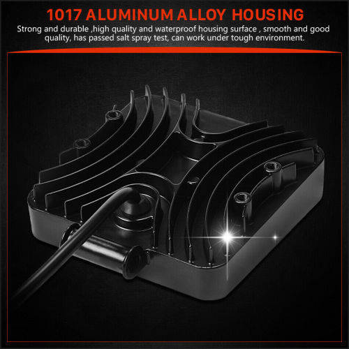 1Pcs 4inch 27W LED Work Light Spot Fog Driving Lamp 4D Lens Offroad SUV ATV 4WD