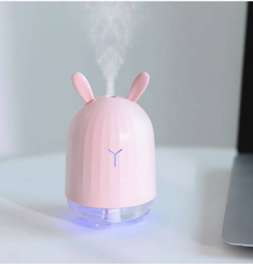 Cute Rabbit Humidifier USB Aroma Diffuser With LED Light