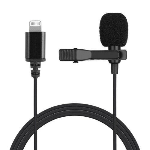 Lavalier Microphone for Apple Devices Iphone Ipad Lightning Connector