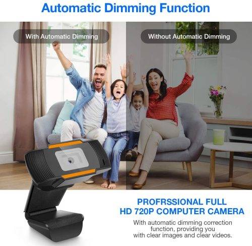 Webcam 720P Web Camera USB Plug Web Cam For PC YouTube Skype