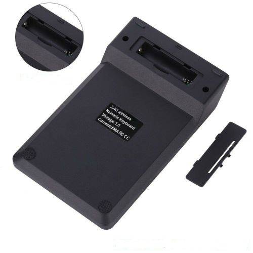 Wireless Numeric Keypad Cordless Number Keyboard Pad 18 Keys 2.4G