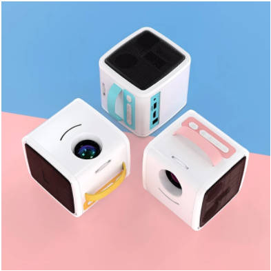 1080P HD Mini Projector Home LCD Portable Cinema Built-in Speaker