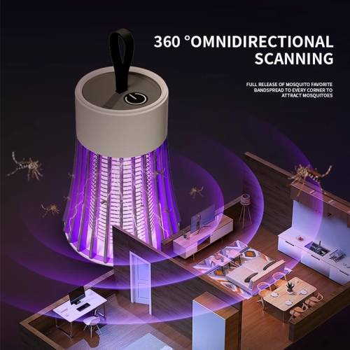 Outdoor Mosquito Killer Lamp USB Bug Zapper Electric for Bedroom Livingroom Patio Camping