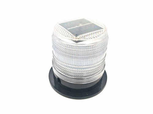 Solar FlashingTraffic Warning Light Lamp