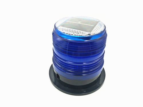Solar FlashingTraffic Warning Light Lamp