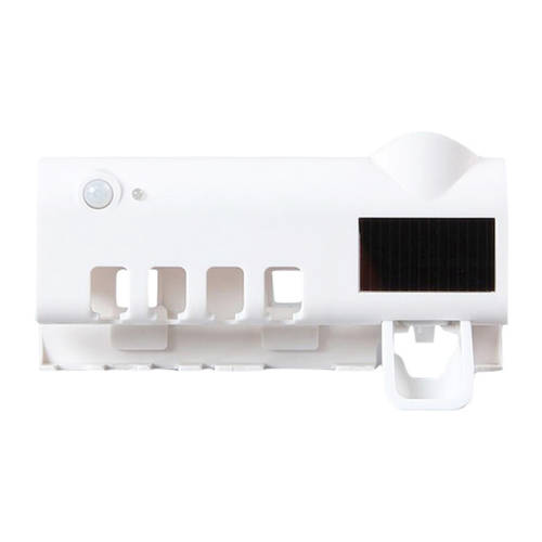 Sterilizing Toothbrush Holder & Toothpaste Dispenser