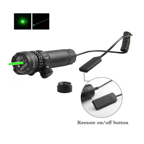 Green dot laser sight outside adjust rifle gun scope 2 switch rail mounts box set