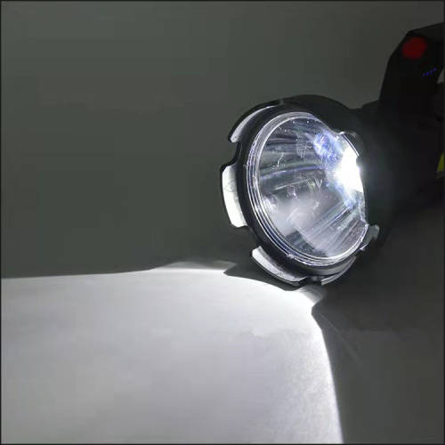 USB Rechargeable Outdoor COB Flashlight Strong Light Long-Range Portable Lamp