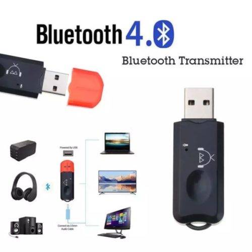 USB Bluetooth Receiving Wireless Audio Adapter Stereo With Microphone For USB Car MP3 Player Speaker